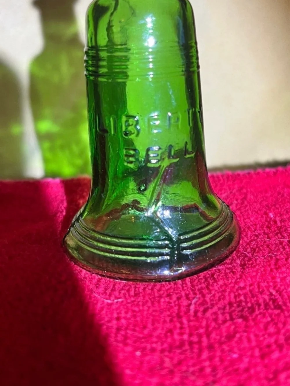 Vintage Liberty Bell Bitters Bottle